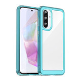 Samsung Galaxy A36 5G      Soft Gel Case    [Clear Blue]