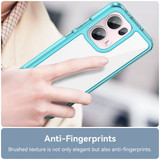 Oppo Reno 13 Pro 5G      Soft Gel Case    [Clear Blue]