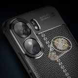 Xiaomi Poco C65      Leather Texture Case    [Black]