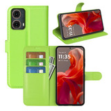 Moto G85      Pu Wallet Case    [Green]