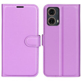 Moto G85      Pu Wallet Case    [Purple]