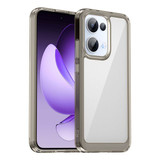 Oppo Reno 13 5G      Soft Gel Case    [Clear Grey]
