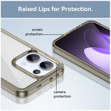 Oppo Reno 13 5G      Soft Gel Case    [Clear Grey]