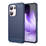 Oppo Reno 13 Pro 5G      Carbon Fibre Case    [Navy]