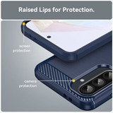 Samsung Galaxy A36 5G      Carbon Fibre Case    [Navy]