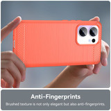 Oppo Reno 13 F 5G      Carbon Fibre Case    [Red]