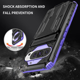 Google Pixel 9 Pro      Heavy Duty Case    [Purple]