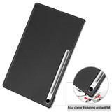 Tab S10Fe Plus    Tri-Fold Pu Case    [Black]