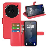 Nothing Phone (3A) Pro Pu Wallet Case [ Red ]
