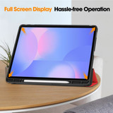 Tab S10Fe Plus    Tri-Fold Pen Holder Case    [Red]