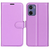 Moto G05      Pu Wallet Case    [Purple]