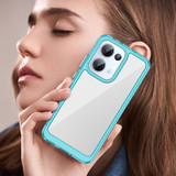 Oppo Reno 13 5G      Soft Gel Case    [Clear Blue]