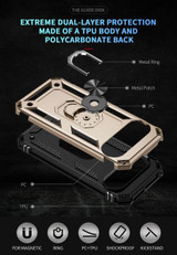 Google Pixel 9 Pro      Military Armour Case    [Gold]