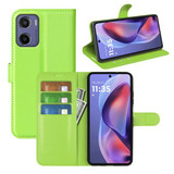 Moto G05      Pu Wallet Case    [Green]