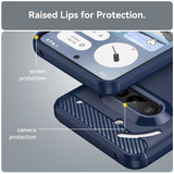 Nothing Phone (3A)      Carbon Fibre Case    [Navy]