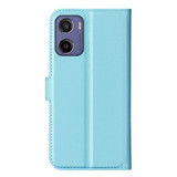 Moto G05      Pu Wallet Case    [Lightblue]