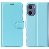Moto G05      Pu Wallet Case    [Lightblue]