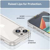 Iphone 15      Soft Gel Case    [Clear]