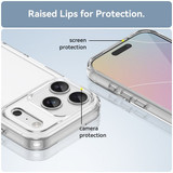Iphone 17 Pro      Soft Gel Case    [Clear]