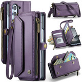 Samsung Galaxy Z Fold 6      Crossbody Wallet    [Purple]