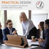 Google Pixel 10      Pu Wallet Case    [Brown]