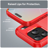 Iphone 17 Pro      Carbon Fibre Case    [Red]
