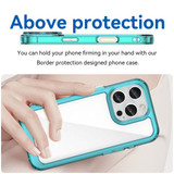 Iphone 16 Pro      Soft Gel Case    [Clear Blue]