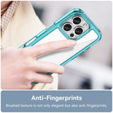 Iphone 16 Pro      Soft Gel Case    [Clear Blue]