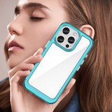 Iphone 16 Pro      Soft Gel Case    [Clear Blue]