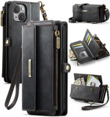 Iphone 15      Crossbody Wallet    [Black]
