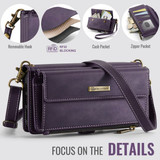 Iphone 14 Pro Max      Crossbody Wallet    [Purple]