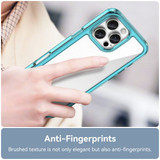 Iphone 16 Pro Max      Soft Gel Case    [Clear Blue]