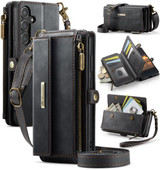 Samsung Galaxy S23 Fe      Crossbody Wallet    [Black]