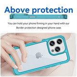 Iphone 15 Pro      Soft Gel Case    [Clear Blue]
