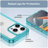 Iphone 15 Pro      Soft Gel Case    [Clear Blue]