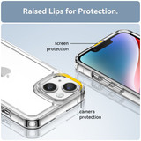 Iphone 14      Soft Gel Case    [Clear]