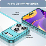 Iphone 17 Pro Max      Soft Gel Case    [Clear Blue]