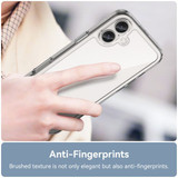 Iphone 16 Plus      Soft Gel Case    [Clear]