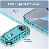 Iphone 17 Air      Soft Gel Case    [Clear Blue]