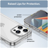 Iphone 15 Pro Max      Soft Gel Case    [Clear]