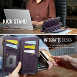 Samsung Galaxy A55      Crossbody Wallet    [Purple]