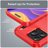 Iphone 17 Pro Max      Carbon Fibre Case    [Red]