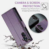 Samsung Galaxy A17 5G      Pu Wallet Case    [Purple]