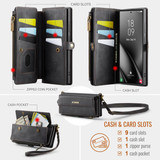 Samsung Galaxy S25 Ultra      Crossbody Wallet    [Black]