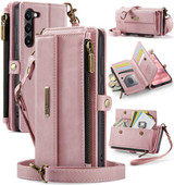 Samsung Galaxy S23 Plus      Crossbody Wallet    [Pink]