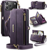 Iphone 17 Pro      Crossbody Wallet    [Purple]