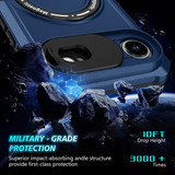 Iphone 17 Air      Magsafe Sliding Cover Case    [Navy]