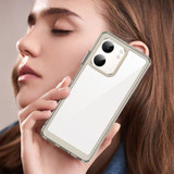 Oppo A5X      Soft Gel Case    [Clear Grey]