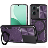 Oppo Reno 14 F 5G      Ring Kickstand Case    [Purple]
