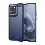 Moto G86      Carbon Fibre Case    [Navy]